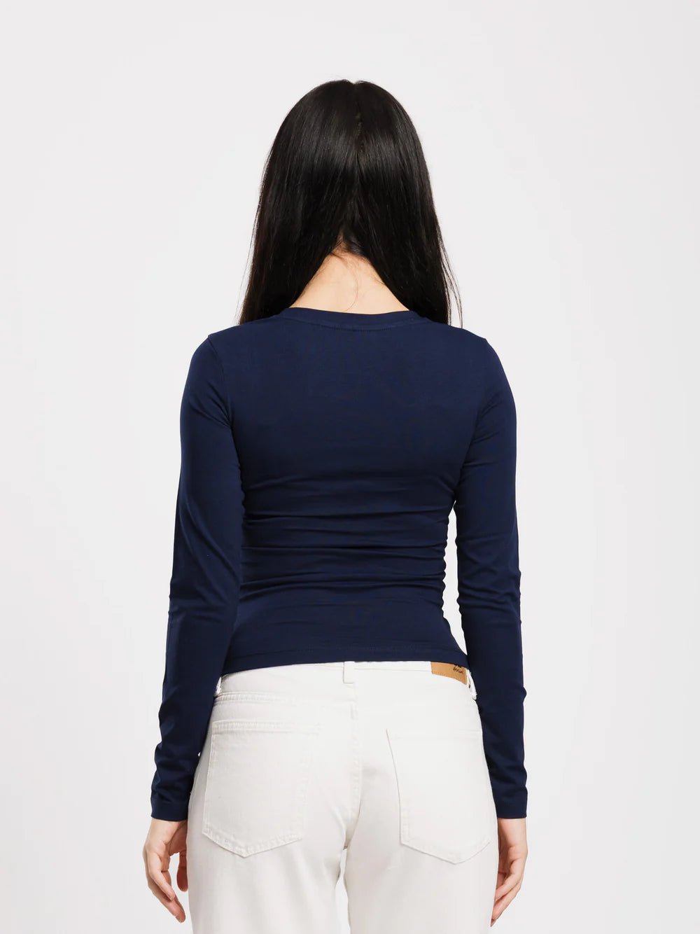 Top col V manches longues - ELEM