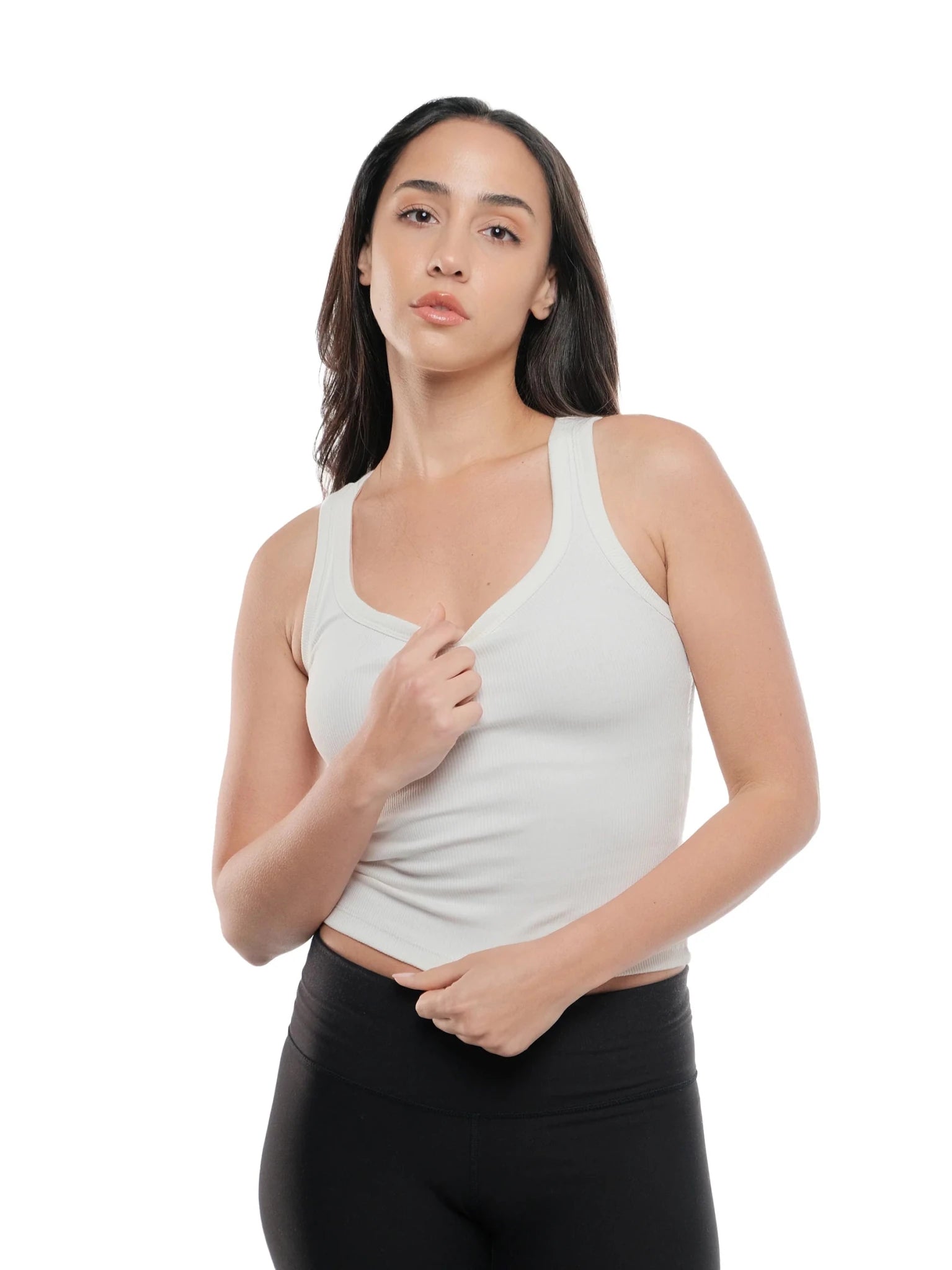 Top sans manches à col U - ELEM